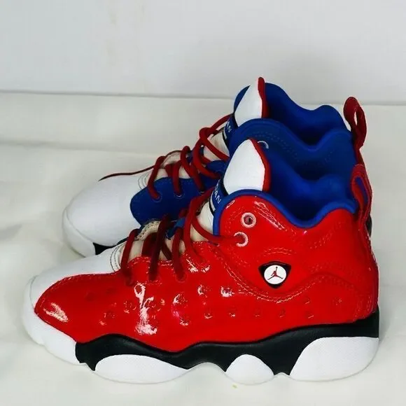 Jordan Unisex Kids Multicolor Jumpman Team 2 Athletic Running Shoes Size US 11C - Picture 2 of 10